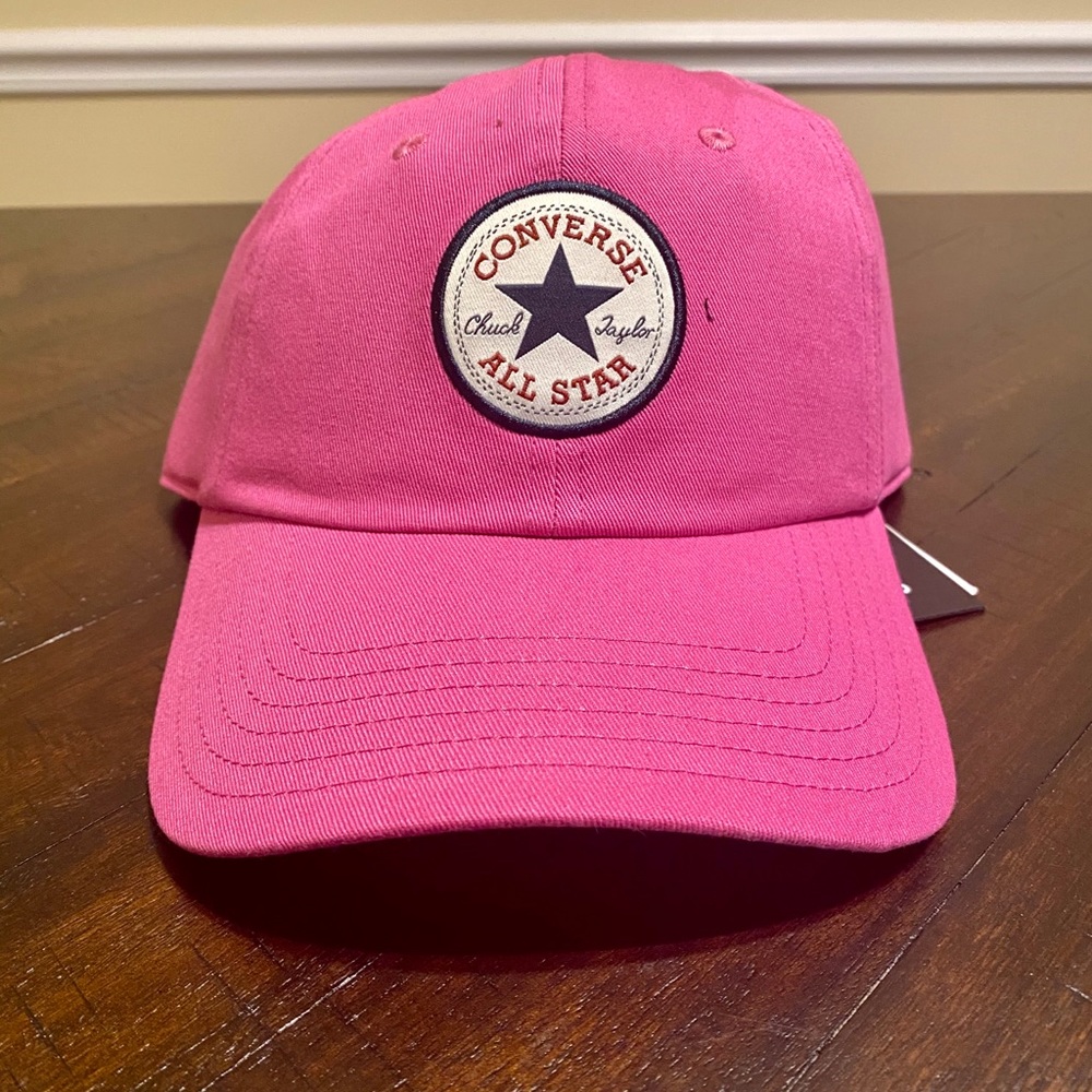 Converse Tip-off Chuck Baseball Strapback Hat Pink